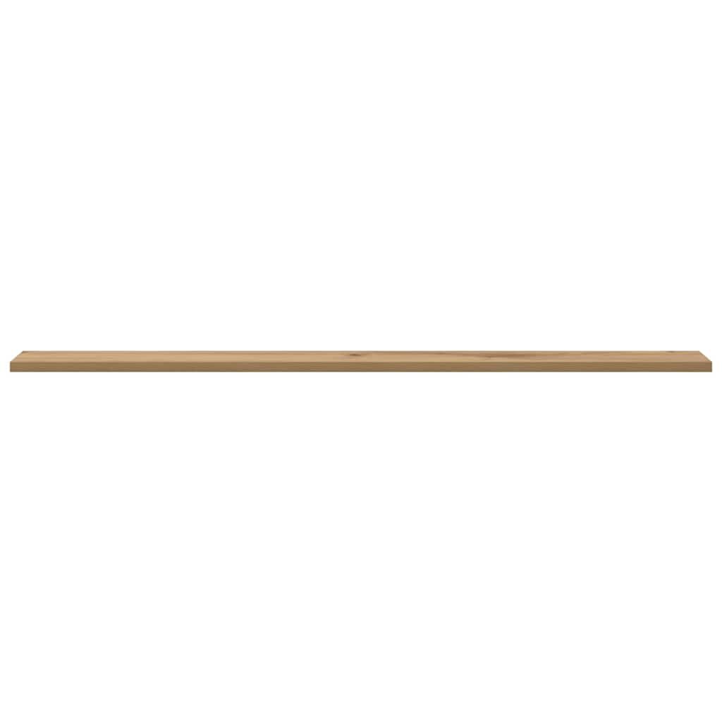 Polcos könyvespolc 3 szintes 4 pcs 100 x 10 x 1,5 cm Szerelt Fa