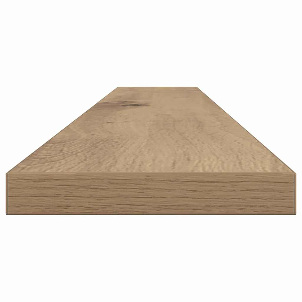 Polcos könyvespolc 3 szintes 4 pcs 100 x 10 x 1,5 cm Szerelt Fa
