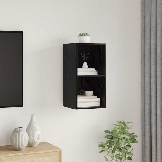 TV szekrény garnitúra Fekete tölgy 37 x 37 x 72 cm Faanyag