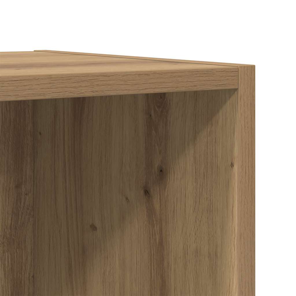 TV szekrény garnitúra 2 pcs Artisan tölgy Szerelt Fa
