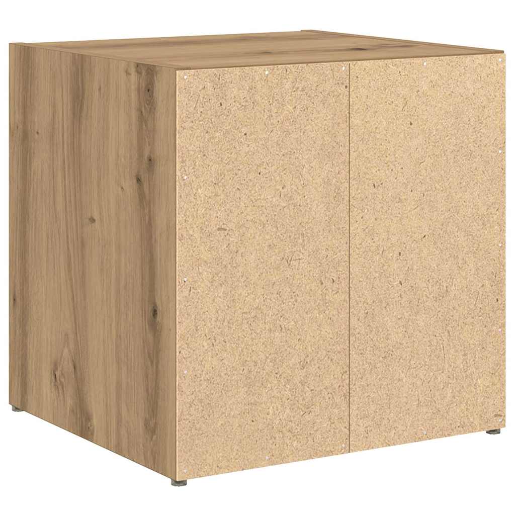 TV szekrény garnitúra 4 pcs Artisan tölgy Szerelt Fa