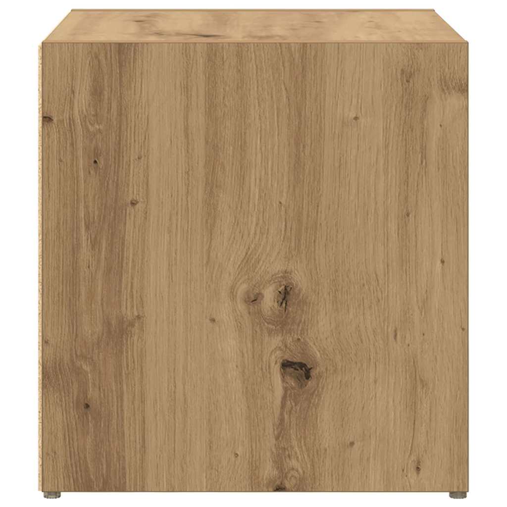 TV szekrény garnitúra 4 pcs Artisan tölgy Szerelt Fa