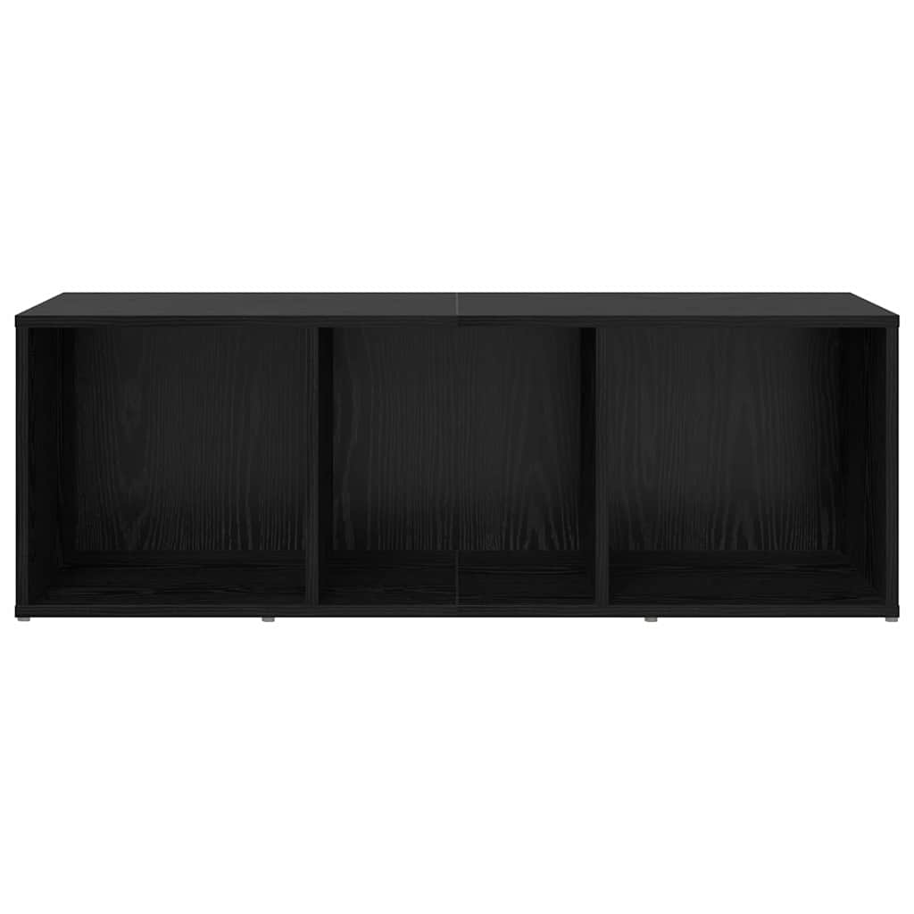 TV szekrény garnitúra 72 x 35 x 37 cm Fekete Szerelt Fa