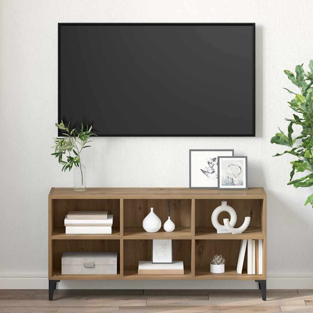 TV szekrény garnitúra 103,5 x 30 x 50 cm Barna Mérnöki fa