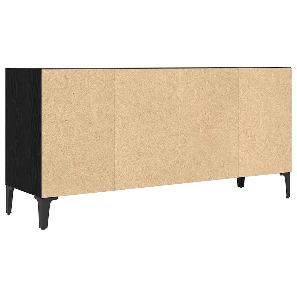 TV szekrény garnitúra Fekete 103,5 x 30 x 50 cm Mérnöki fa