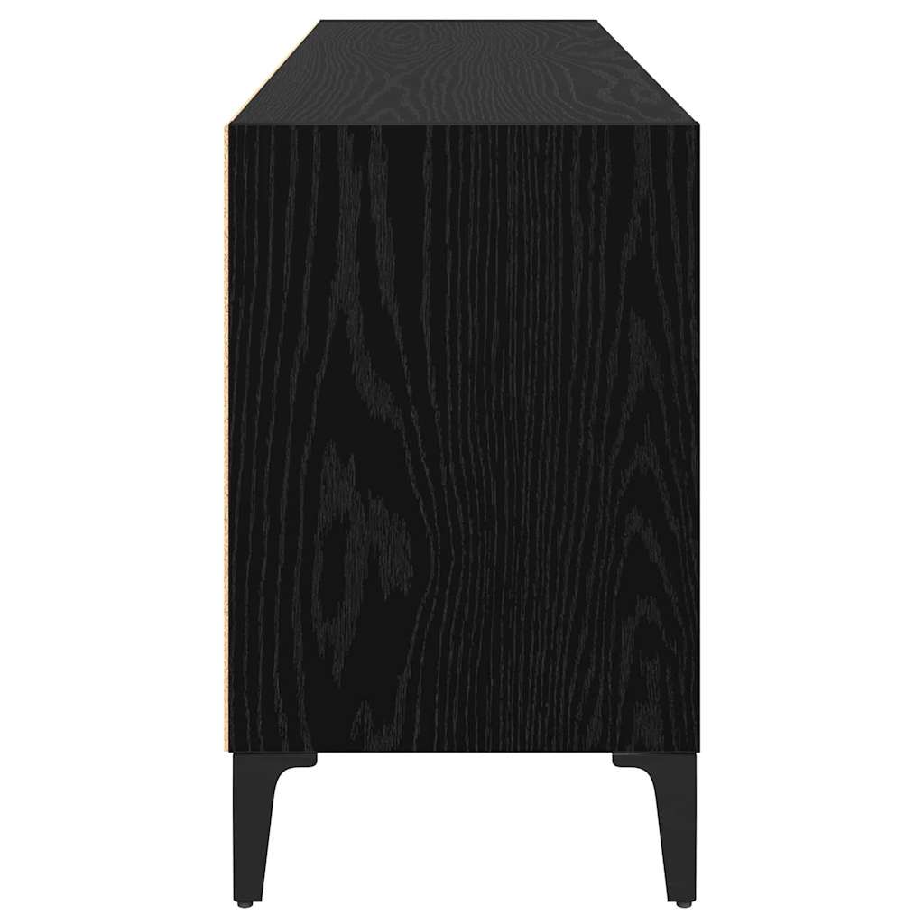 TV szekrény garnitúra Fekete 103,5 x 30 x 50 cm Mérnöki fa
