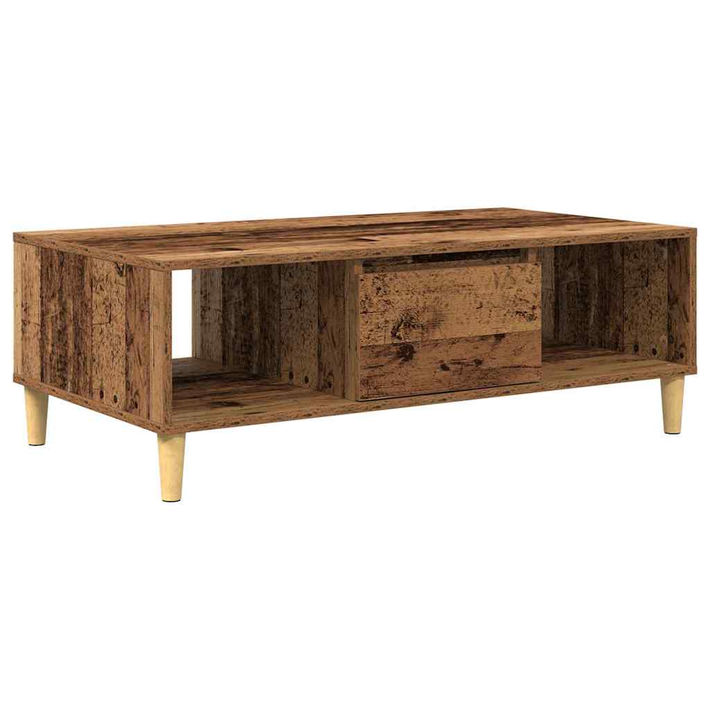 Dohányzóasztal Öreg fa 102 x 55 x 35 cm Szerelt Fa