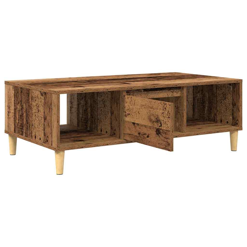 Dohányzóasztal Öreg fa 102 x 55 x 35 cm Szerelt Fa