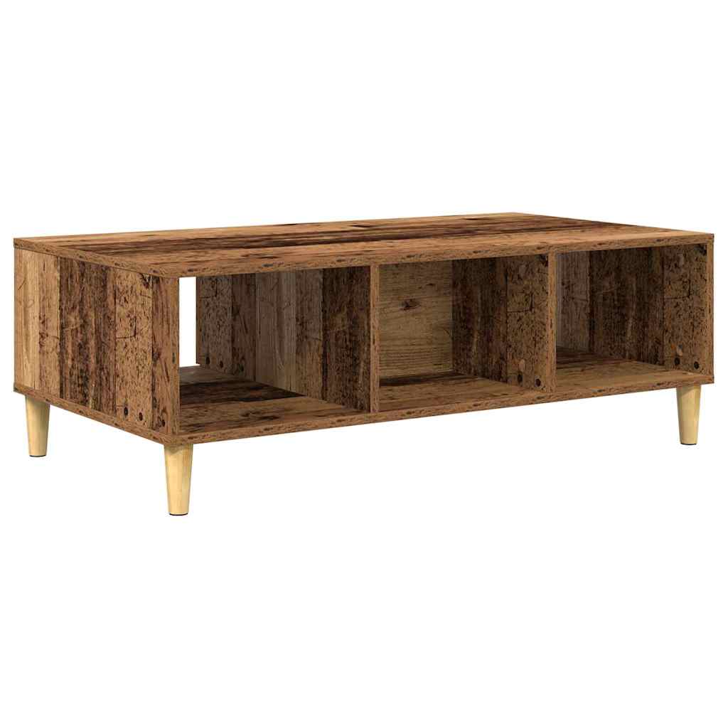 Dohányzóasztal Öreg fa 102 x 55 x 35 cm Szerelt Fa