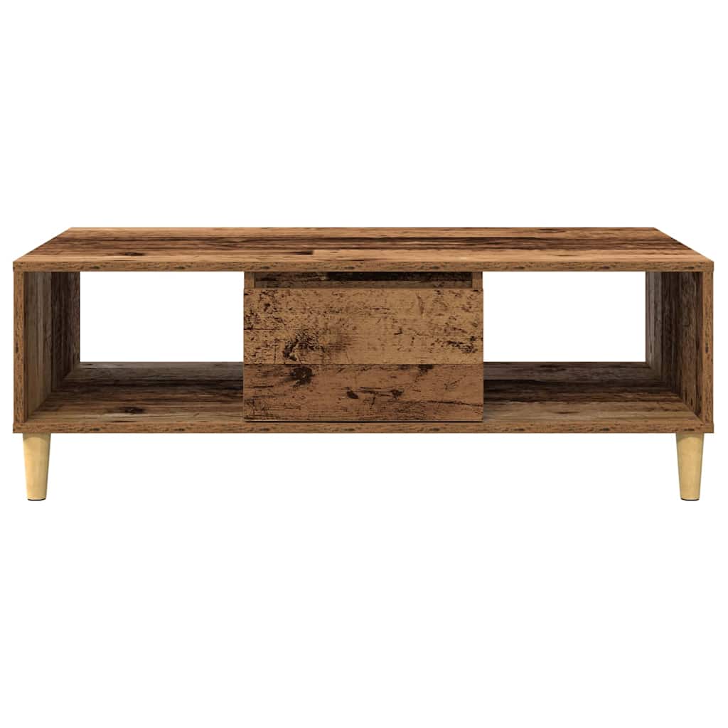 Dohányzóasztal Öreg fa 102 x 55 x 35 cm Szerelt Fa