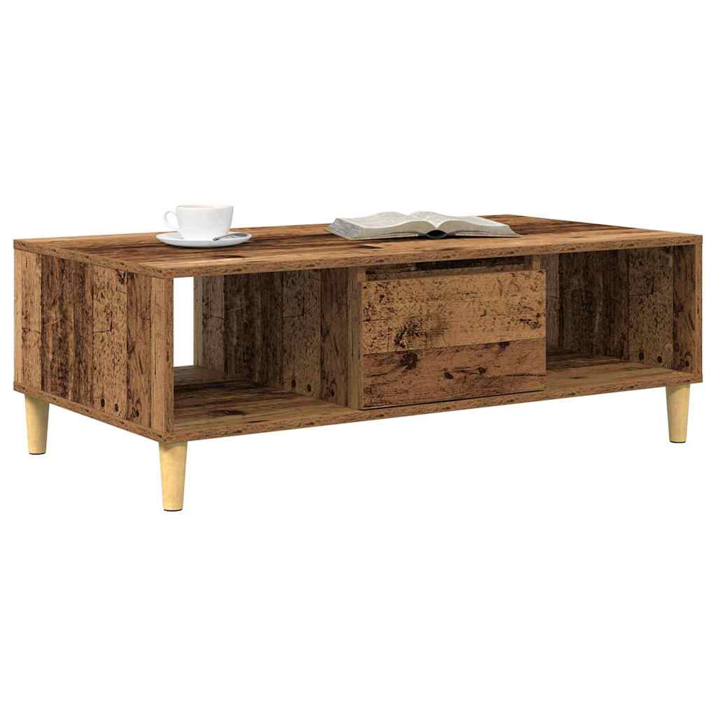 Dohányzóasztal Öreg fa 102 x 55 x 35 cm Szerelt Fa