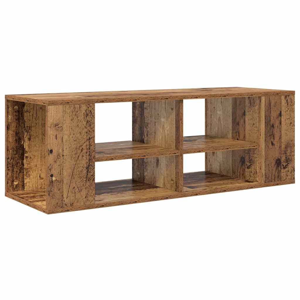 TV szekrény garnitúra 102 x 35 x 35 cm Öreg fa Szerelt Fa
