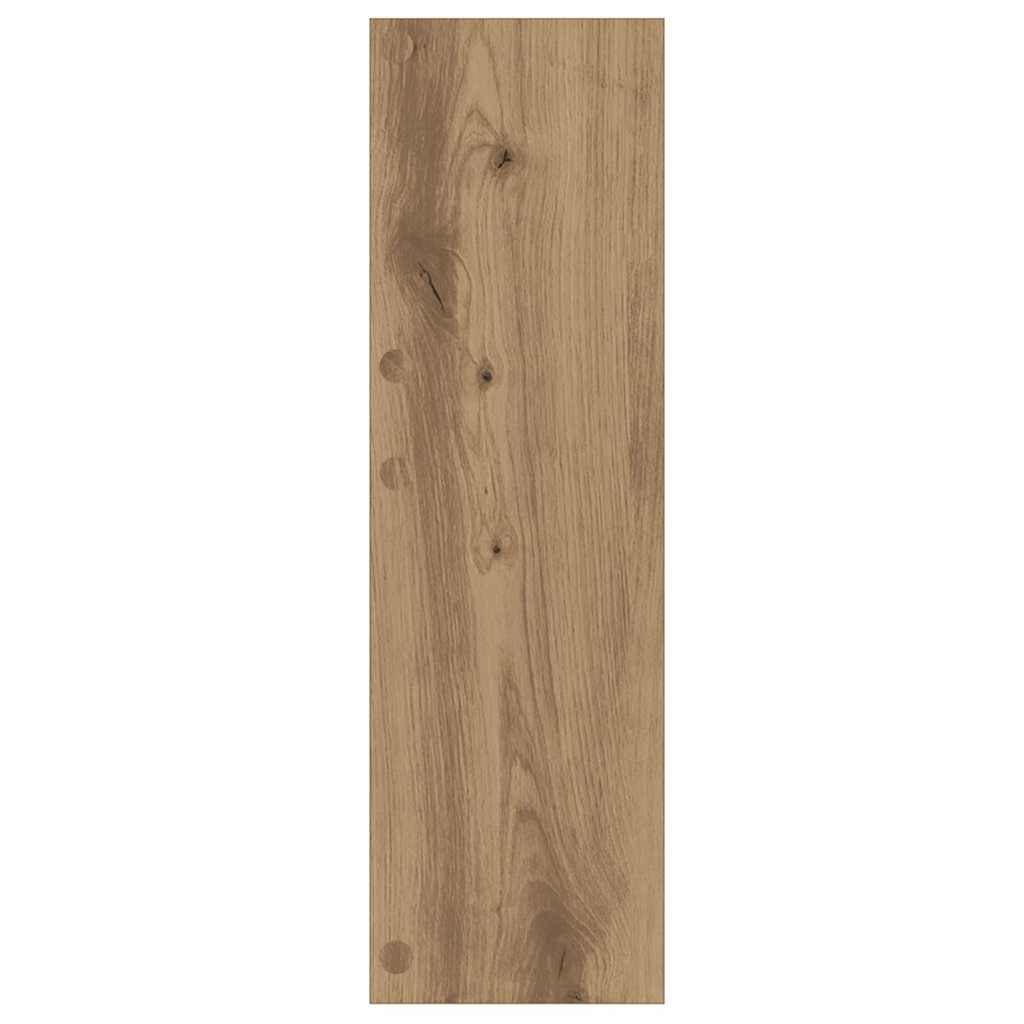 Cipőszekrény 60 x 18 x 60 cm Szerelt Fa Artisan tölgy