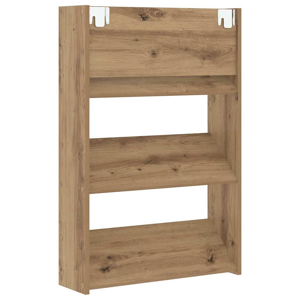 Cipőszekrény 60 x 18 x 90 cm Szerelt Fa Artisan tölgy