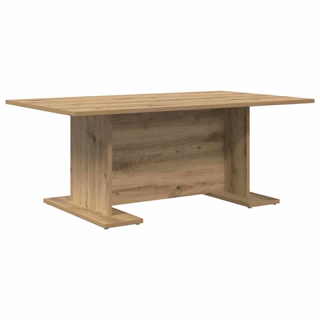 Dohányzóasztal kézműves tölgy 103.5 x 60 x 40 cm Szerelt Fa