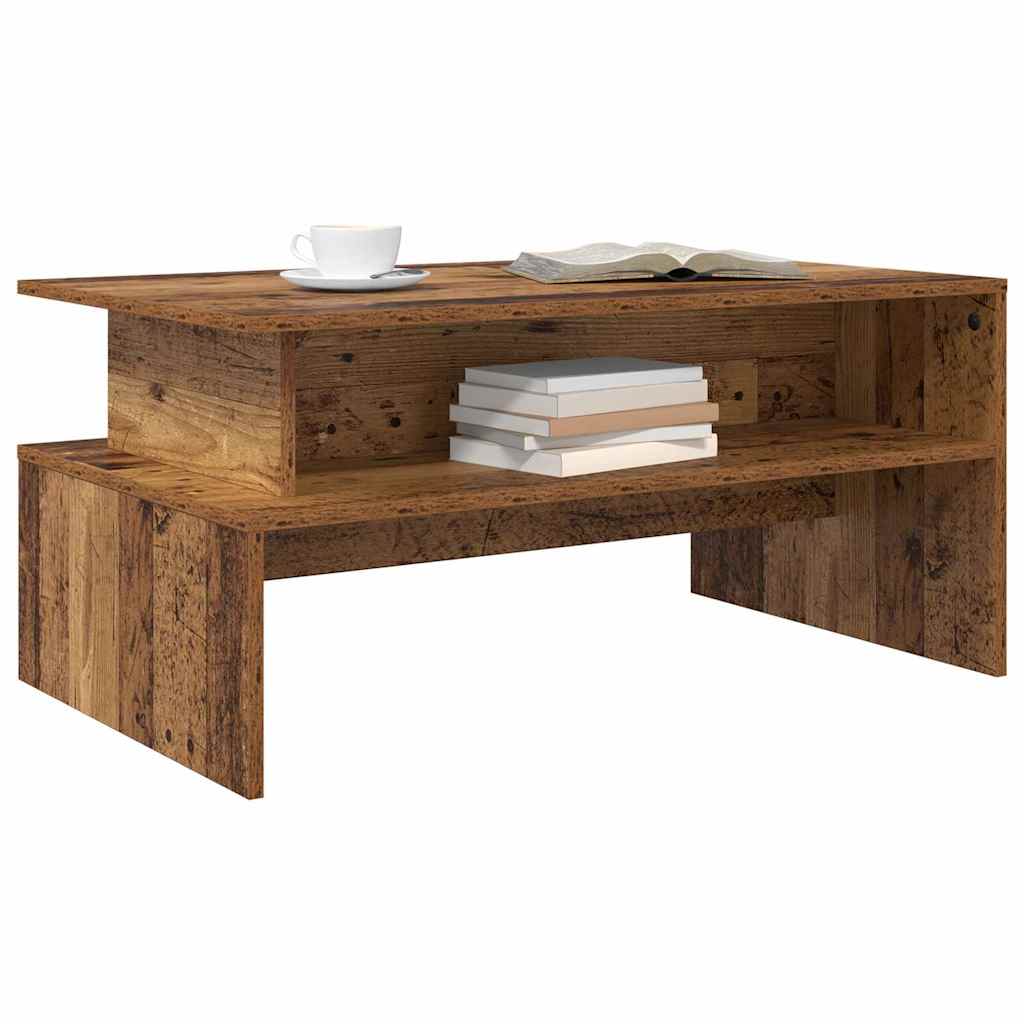 Dohányzóasztal Öreg fa 90 x 55 x 42,5 cm Szerelt Fa