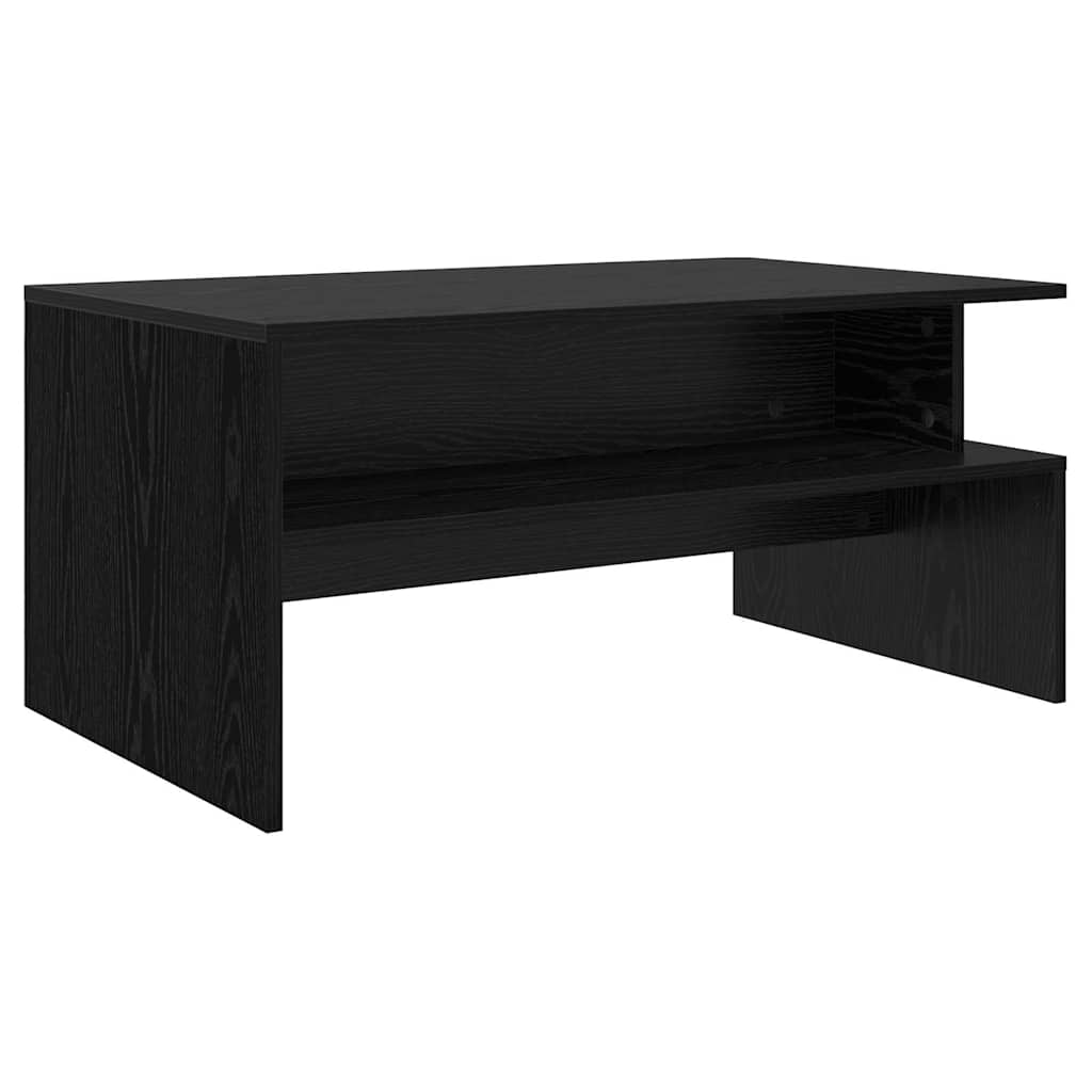 Dohányzóasztal Fekete tölgy 90 x 55 x 42,5 cm Faanyag
