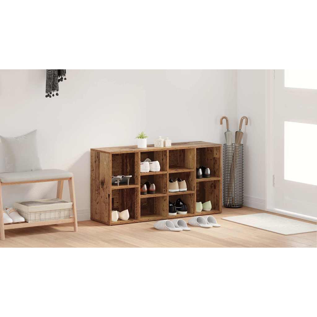 Cipőpad 103 x 30 x 54,5 cm Szerelt Fa Öreg fa