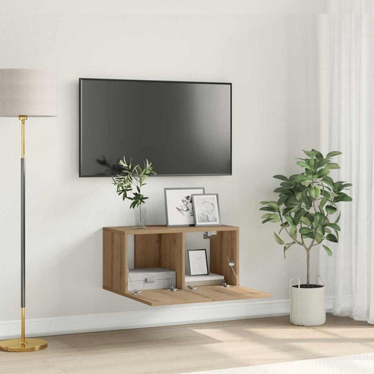 TV szekrény garnitúra Barna 60 x 30 x 30 cm Faanyag