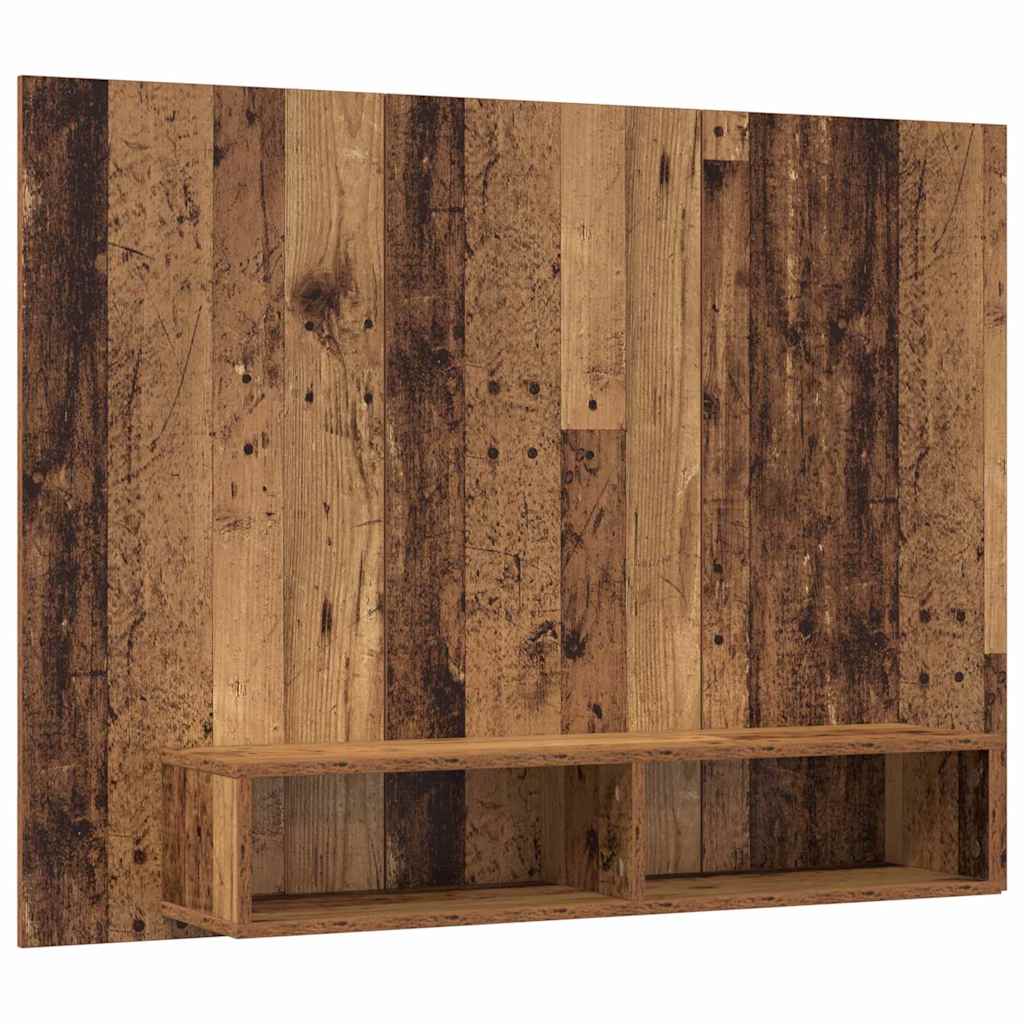 TV szekrény garnitúra 120 x 23,5 x 90 cm Öreg fa Szerelt Fa