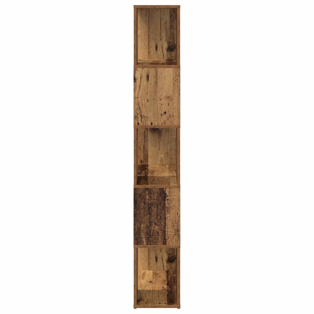 TV szekrény garnitúra 60 x 24 x 156 cm Barna Szerelt Fa