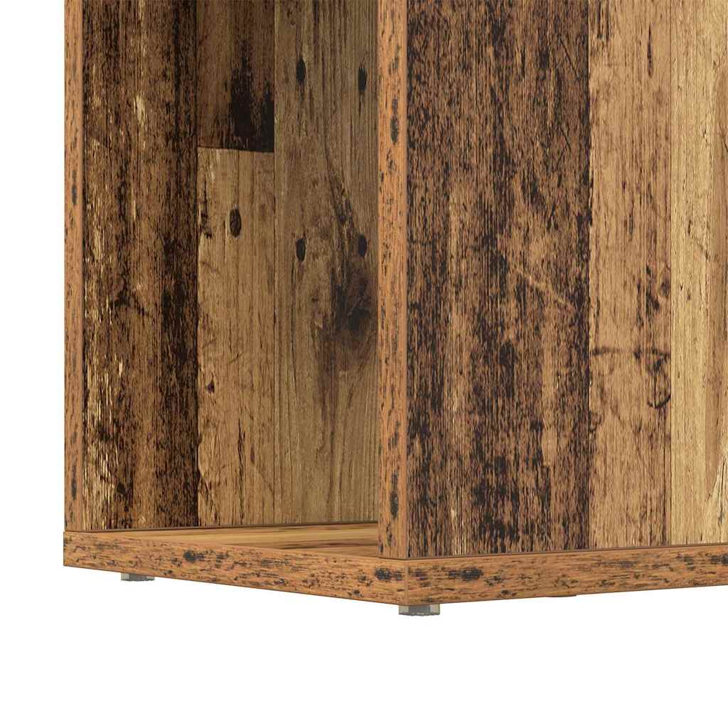 TV szekrény garnitúra 80 x 24 x 125 cm Barna Szerelt Fa