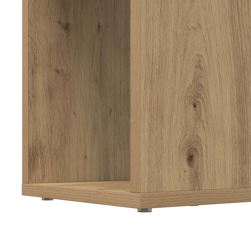 TV szekrény garnitúra 80 x 24 x 125 cm Barna Szerelt Fa