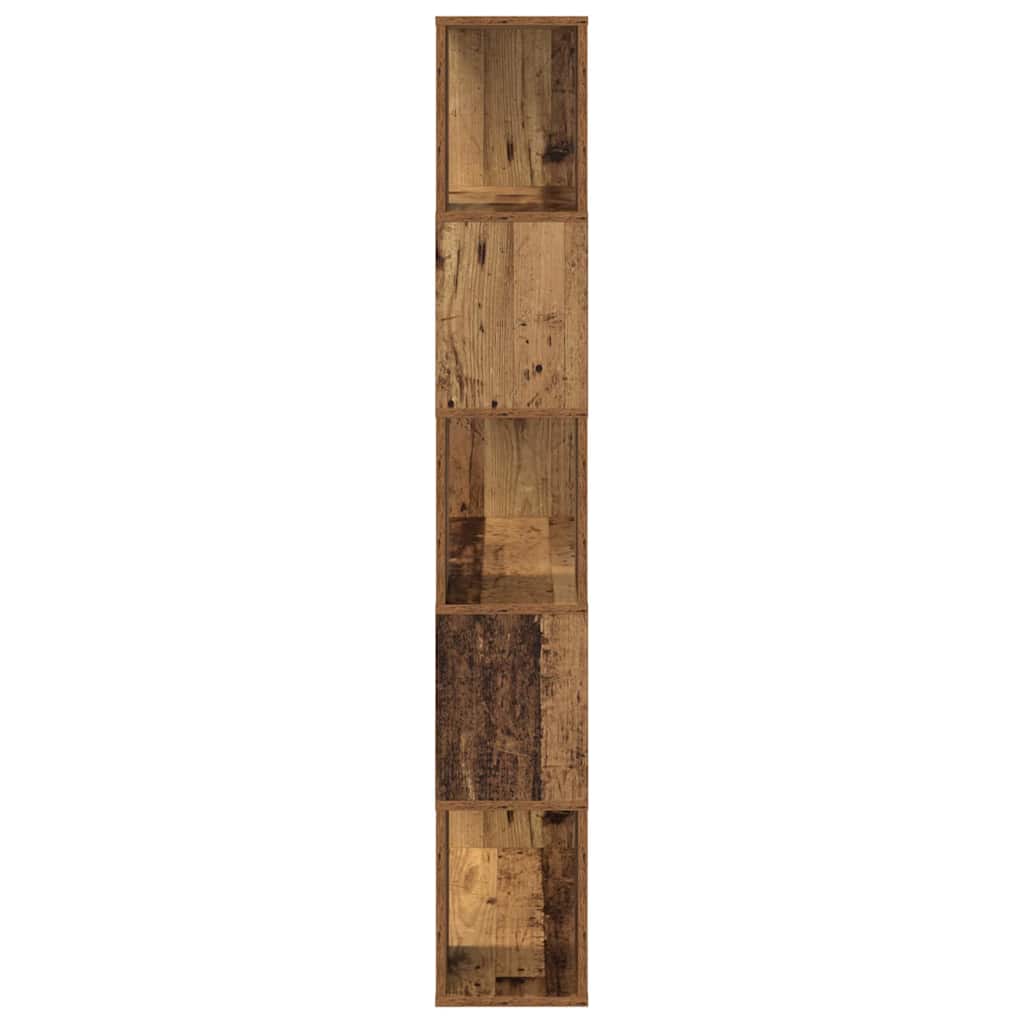 TV szekrény garnitúra 80 x 24 x 156 cm Barna Szerelt Fa