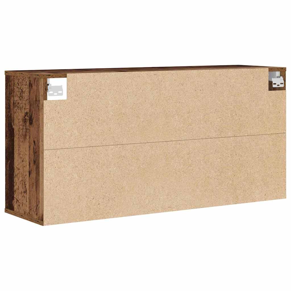 Cipőszekrény 103 x 30 x 51 cm Szerelt Fa Öreg fa