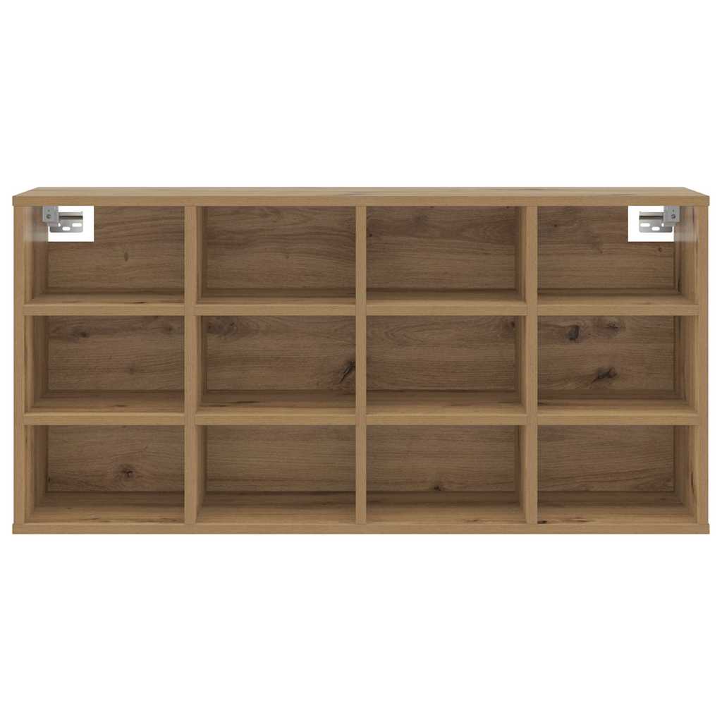Cipőszekrény 103 x 30 x 51 cm Szerelt Fa Artisan tölgy