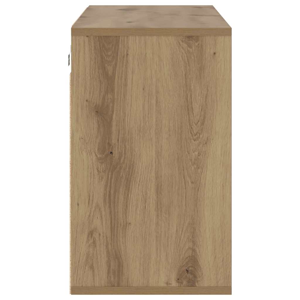 Cipőszekrény 103 x 30 x 51 cm Szerelt Fa Artisan tölgy