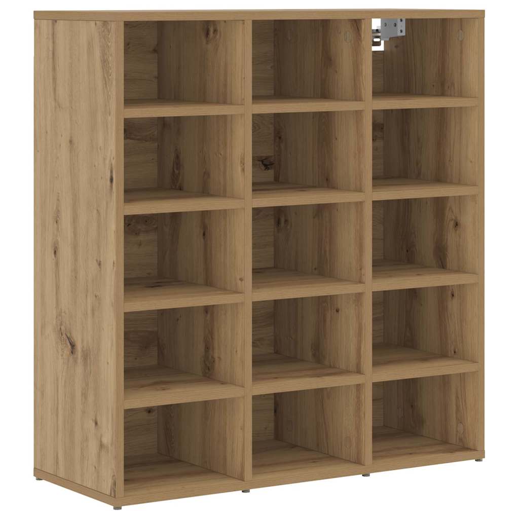Cipőszekrény 77,5 x 30 x 83,5 cm Szerelt Fa Artisan tölgy