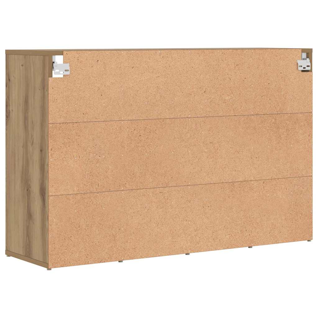 Cipőszekrény 103 x 30 x 67 cm Szerelt Fa Artisan tölgy