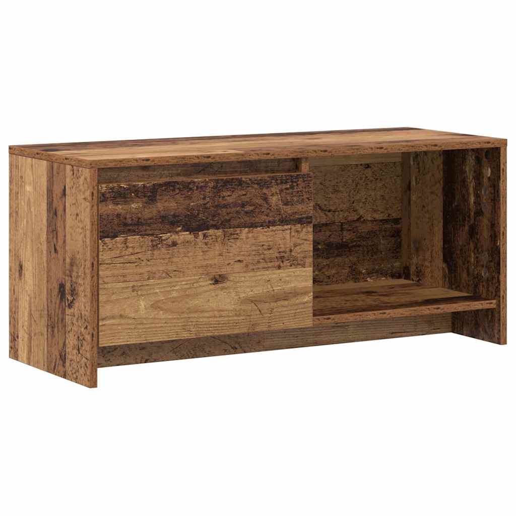 TV szekrény garnitúra 90 x 35 x 40 cm Öreg fa Szerelt Fa