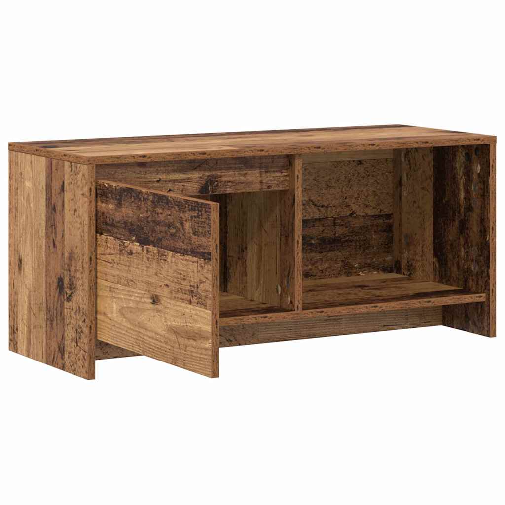 TV szekrény garnitúra 90 x 35 x 40 cm Öreg fa Szerelt Fa