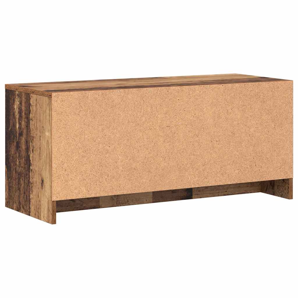 TV szekrény garnitúra 90 x 35 x 40 cm Öreg fa Szerelt Fa
