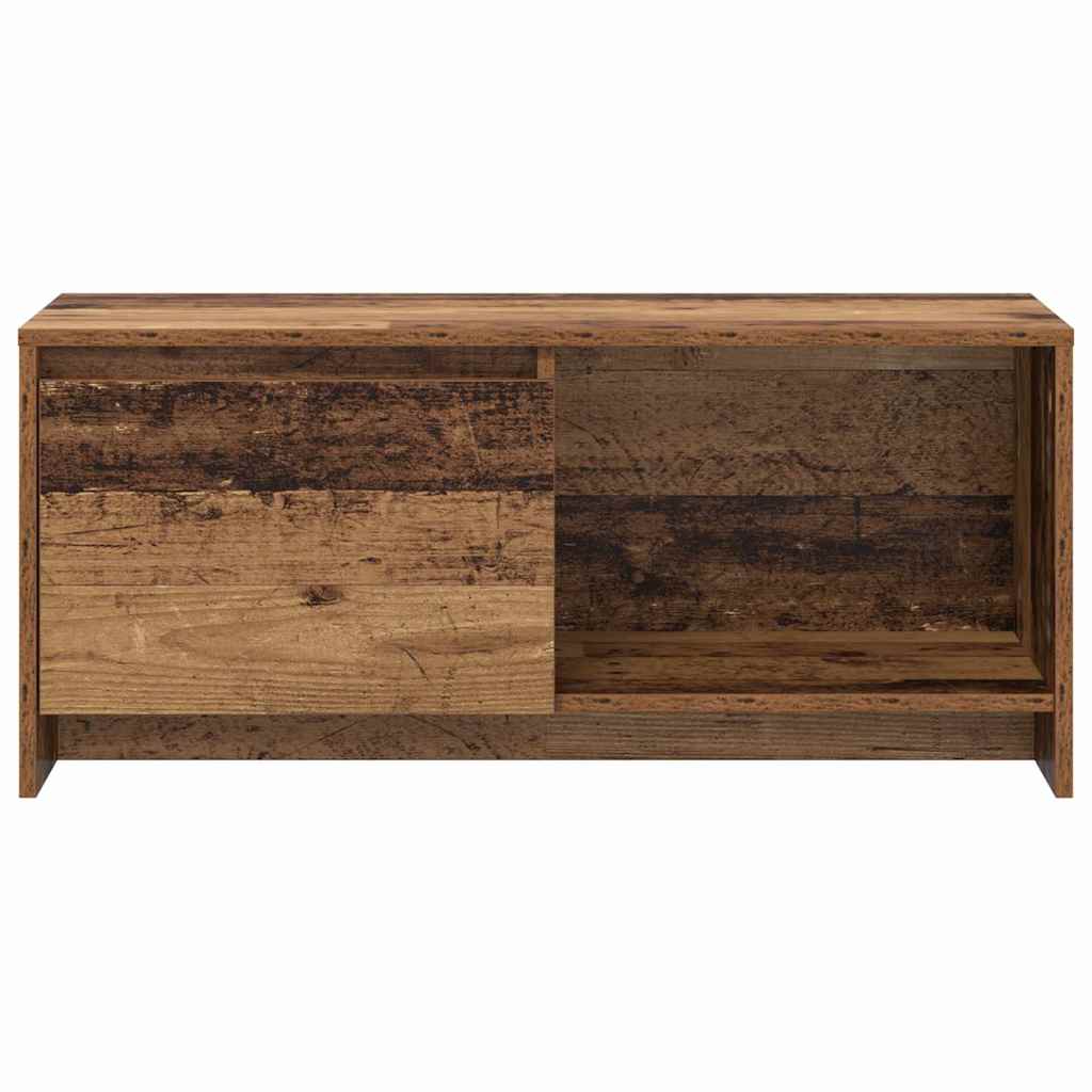TV szekrény garnitúra 90 x 35 x 40 cm Öreg fa Szerelt Fa