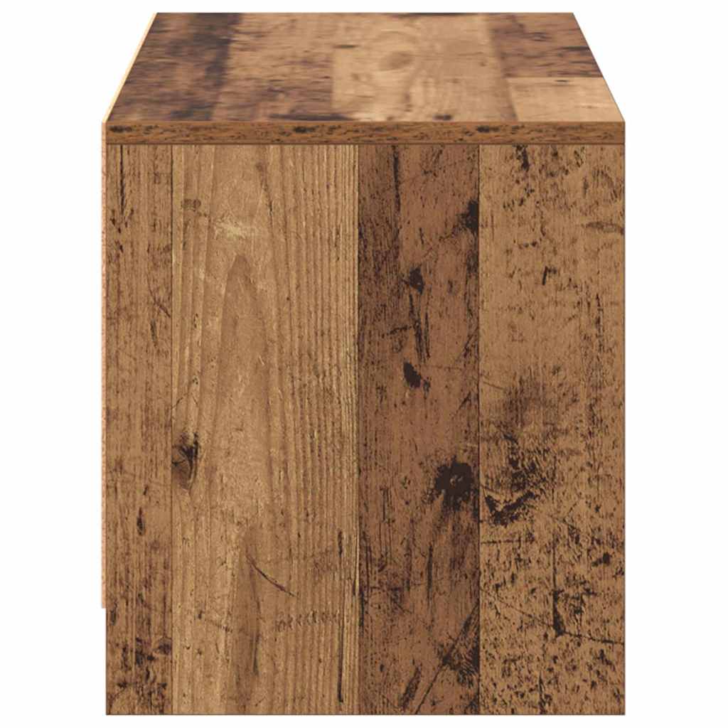 TV szekrény garnitúra 90 x 35 x 40 cm Öreg fa Szerelt Fa