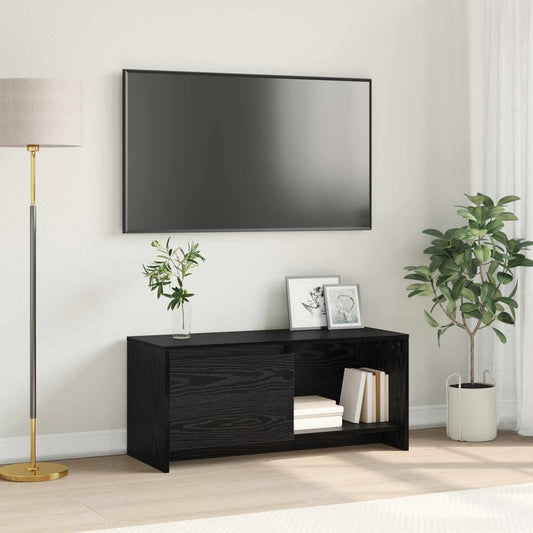 TV szekrény garnitúra Fekete tölgy 90 x 35 x 40 cm Faanyag