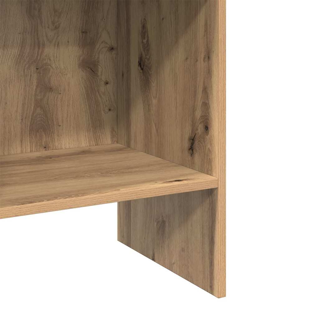 Könyvespolc 2 szintes 40 x 35 x 180 cm Szerelt Fa