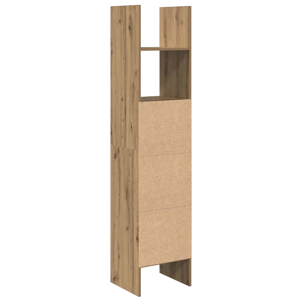 Könyvespolc 2 szintes 40 x 35 x 180 cm Szerelt Fa