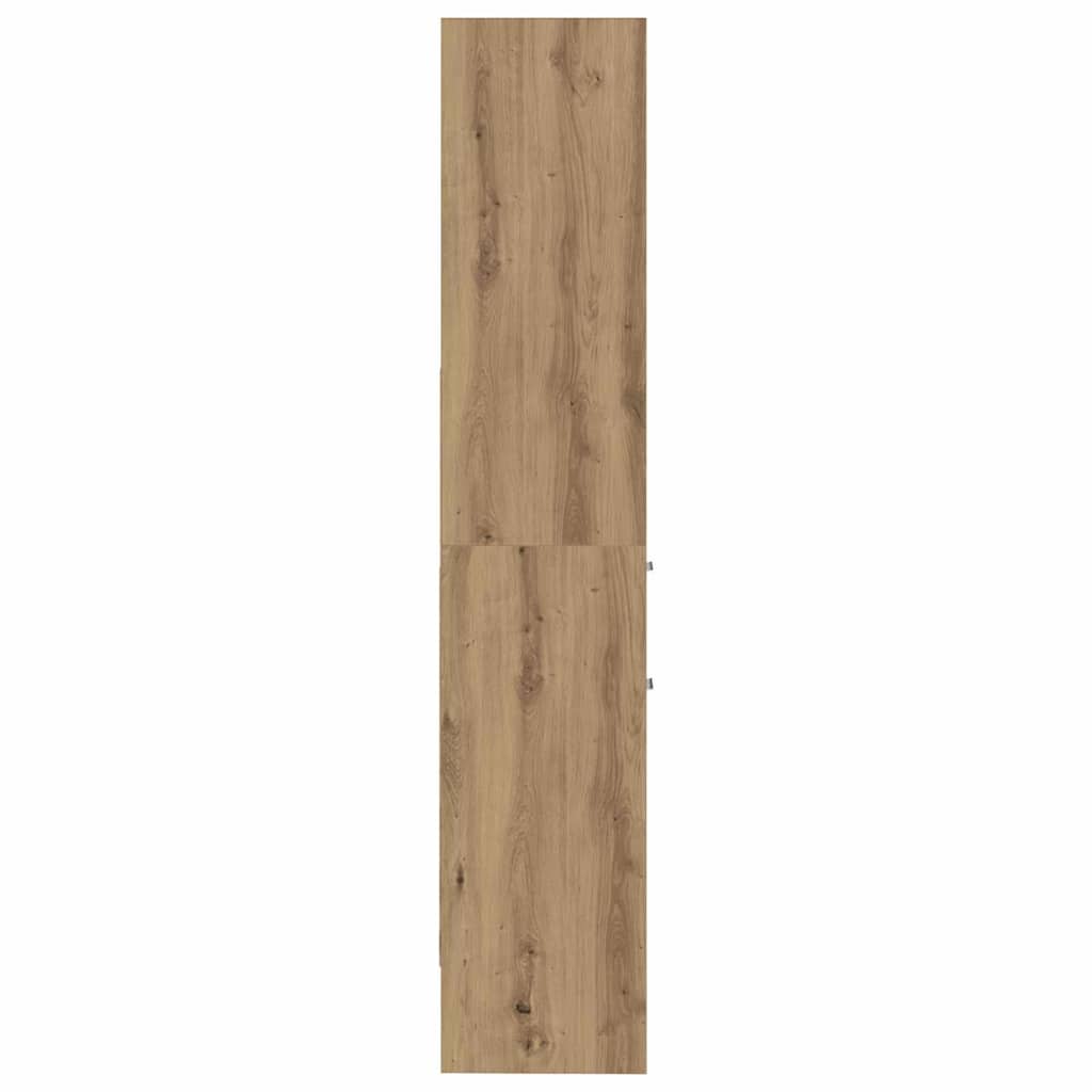 Könyvespolc 2 szintes 40 x 35 x 180 cm Szerelt Fa