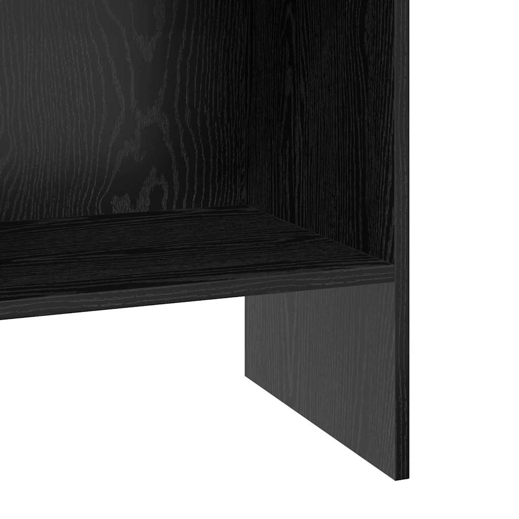 Könyvespolc 2 szintes 40 x 35 x 180 cm Szerelt Fa Musta tammi