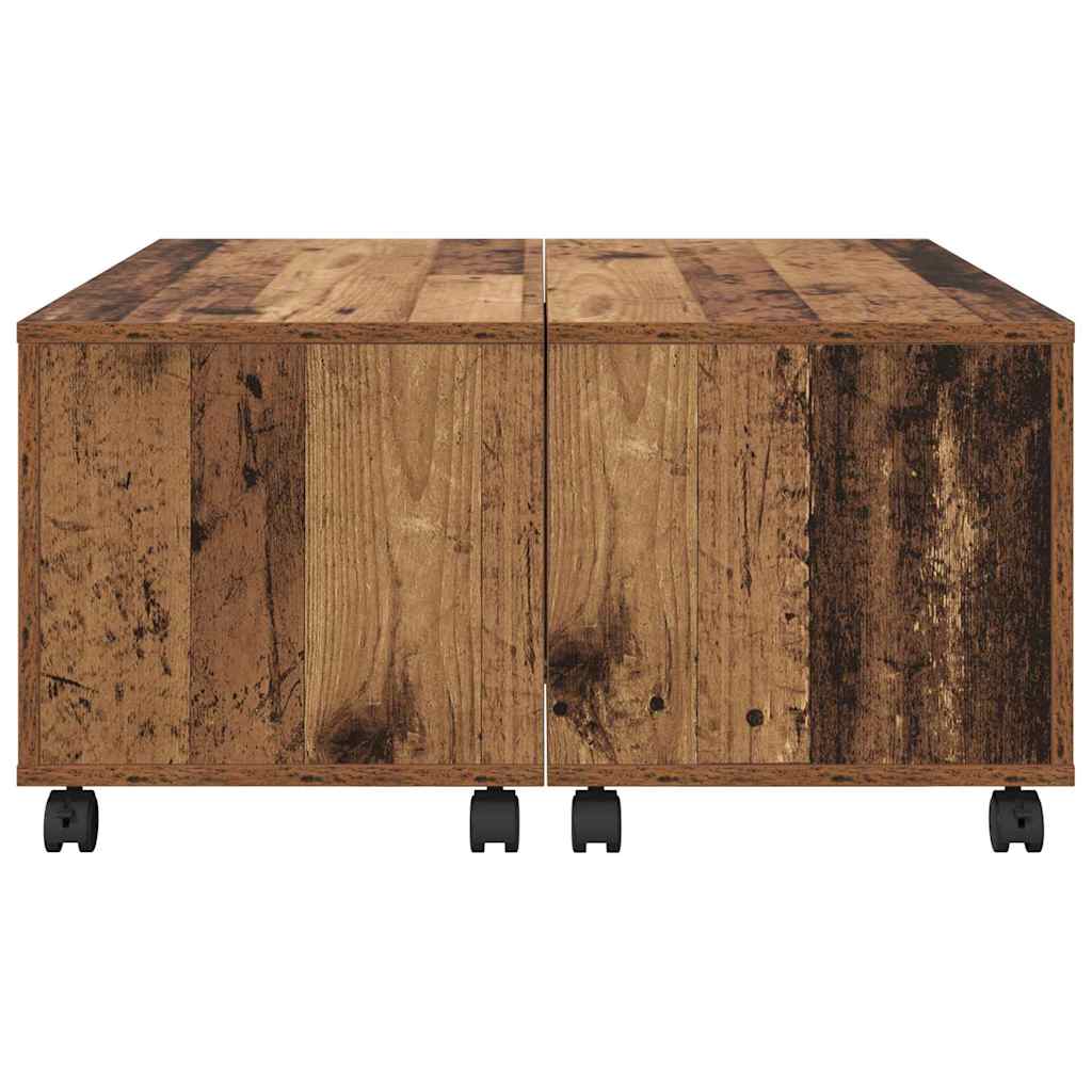 Dohányzóasztal Öreg fa 75 x 75 x 38 cm Szerelt Fa