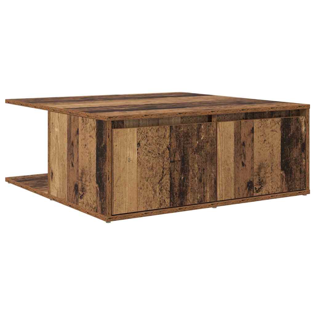 Dohányzóasztal Öreg fa 80 x 80 x 31 cm Szerelt Fa
