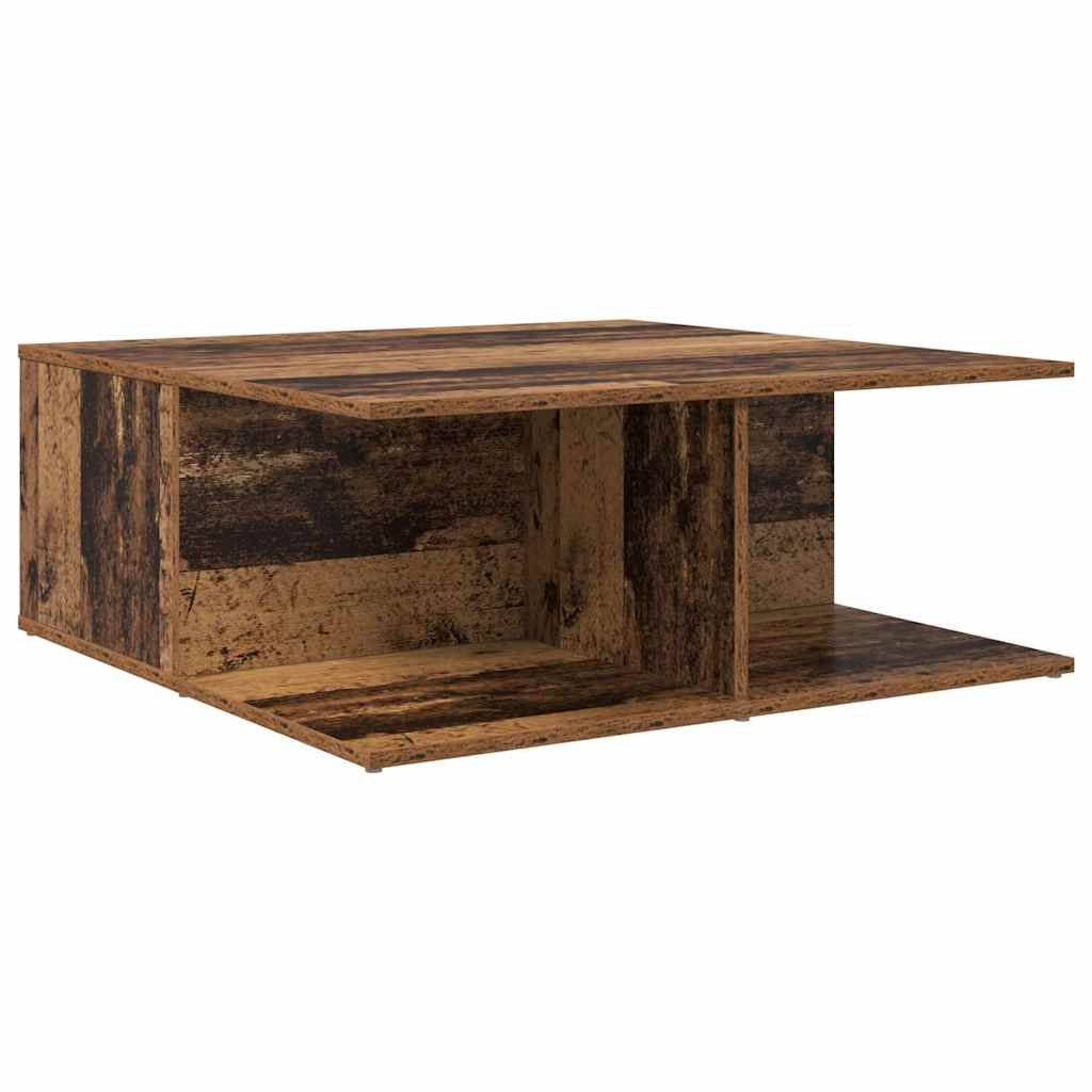 Dohányzóasztal Öreg fa 80 x 80 x 31 cm Szerelt Fa