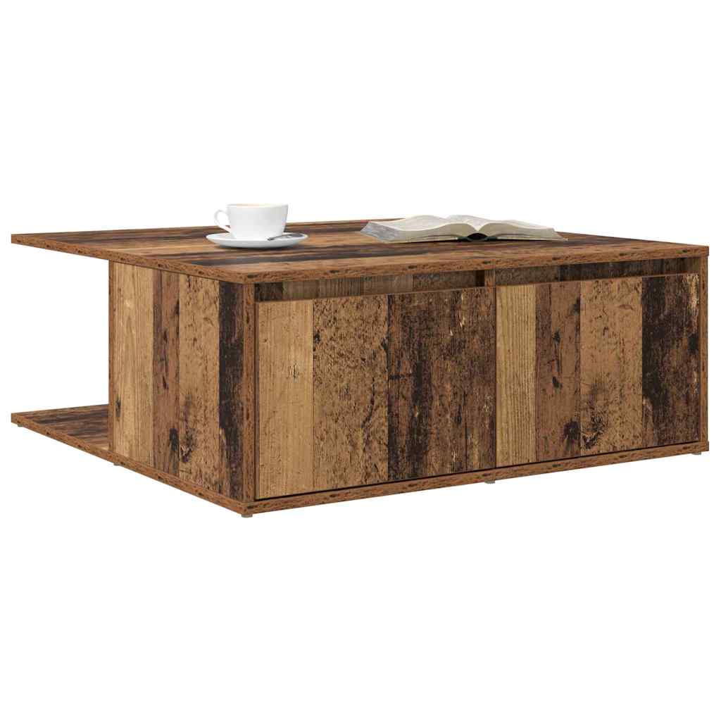 Dohányzóasztal Öreg fa 80 x 80 x 31 cm Szerelt Fa