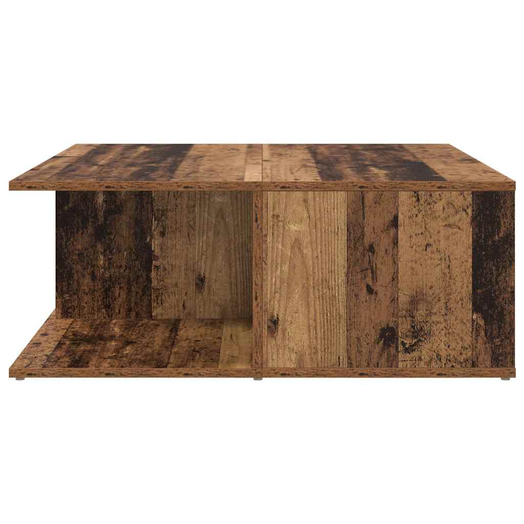 Dohányzóasztal Öreg fa 80 x 80 x 31 cm Szerelt Fa