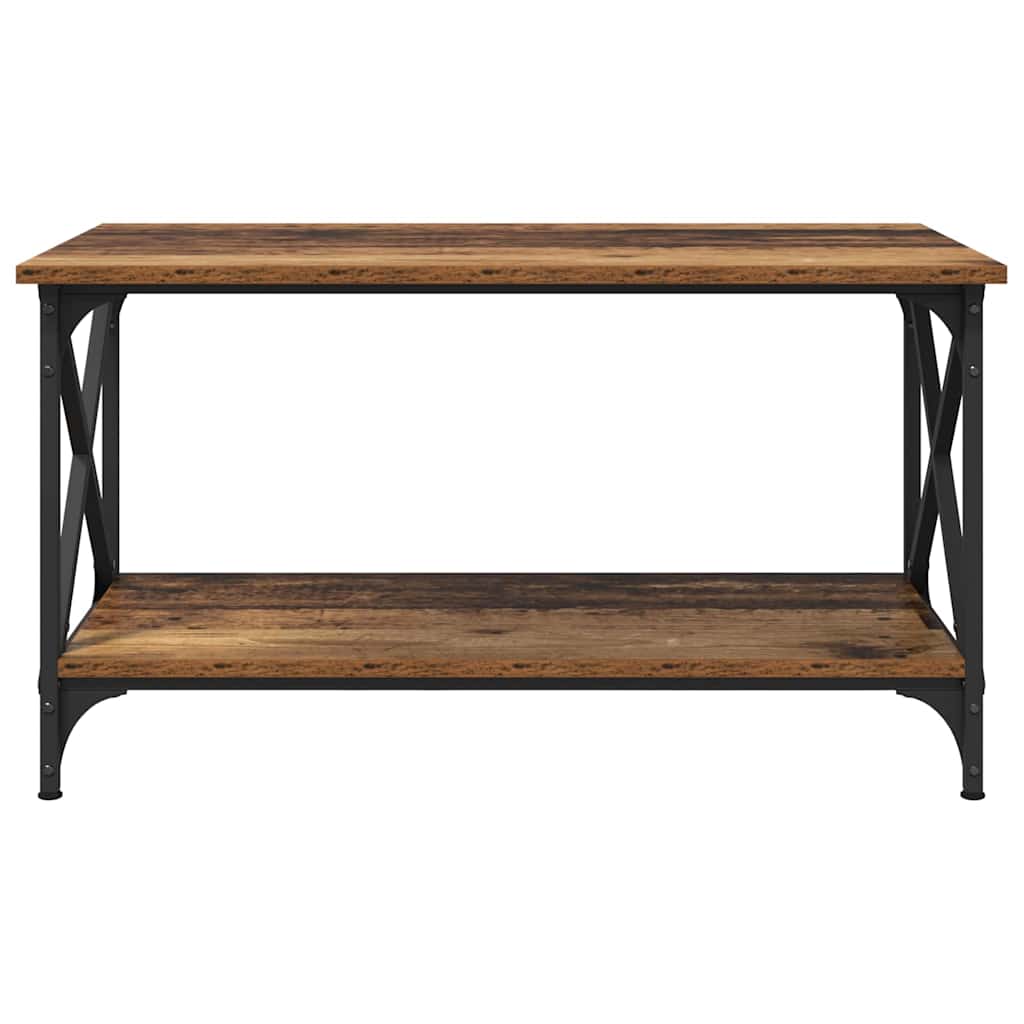 Dohányzóasztal Régi fa 80 x 45 x 45.5 cm Szerelt Fa