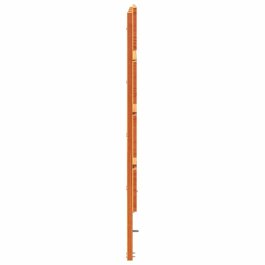 Fejtámla Faggyú barna 200,5 x 3 x 80 cm Tömör fenyőfa